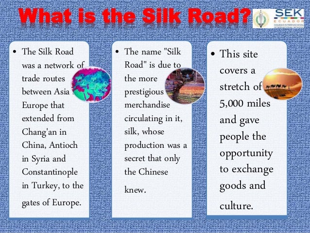Power point silk road second test 28 nov. 2014