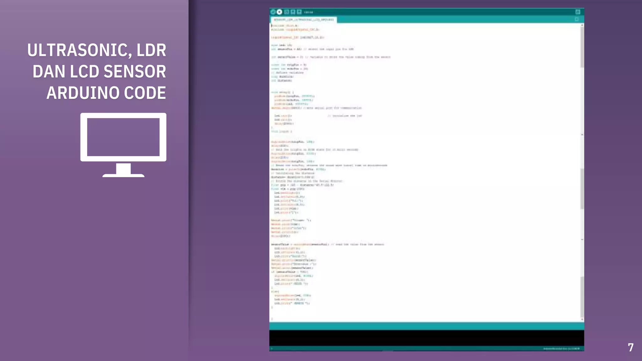 Project Arduino : Volume and Turbidity Measurement in Aquarium | PPTX