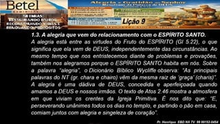 Power Point Slides Lição 9, Betel, Alegria e gratidão ao Senhor resultam da Palavra de Deus, 2Tr26.pptx
