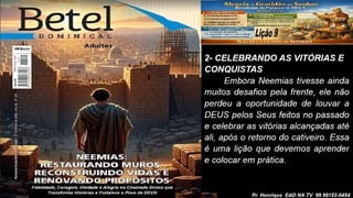 Power Point Slides Lição 9, Betel, Alegria e gratidão ao Senhor resultam da Palavra de Deus, 2Tr26.pptx