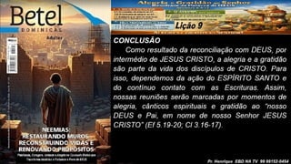 Power Point Slides Lição 9, Betel, Alegria e gratidão ao Senhor resultam da Palavra de Deus, 2Tr26.pptx