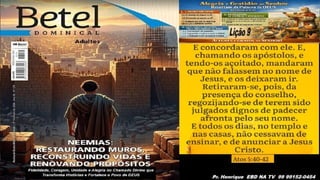 Power Point Slides Lição 9, Betel, Alegria e gratidão ao Senhor resultam da Palavra de Deus, 2Tr26.pptx