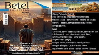 Power Point Slides Lição 9, Betel, Alegria e gratidão ao Senhor resultam da Palavra de Deus, 2Tr26.pptx