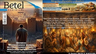 Power Point Slides Lição 9, Betel, Alegria e gratidão ao Senhor resultam da Palavra de Deus, 2Tr26.pptx