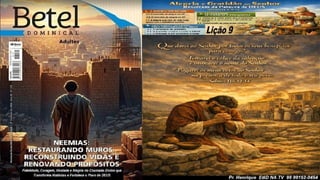 Power Point Slides Lição 9, Betel, Alegria e gratidão ao Senhor resultam da Palavra de Deus, 2Tr26.pptx