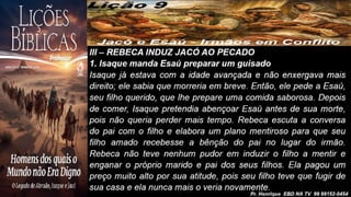 Power Point Slides Lição 9, CPAD, Jacó e Esaú - Irmãos em Conflito, 2Tr26.pptx