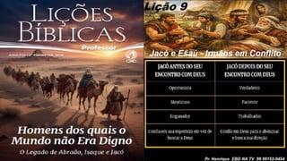 Power Point Slides Lição 9, CPAD, Jacó e Esaú - Irmãos em Conflito, 2Tr26.pptx