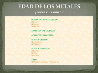 Cuevas y campamentos