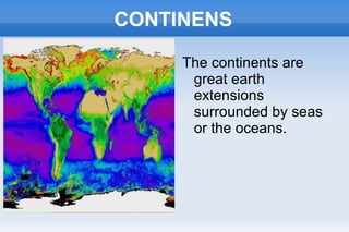 SEASONS The stations are the consequences that the transfering movement produces. The stations are spring, summer. autumn and winter. 