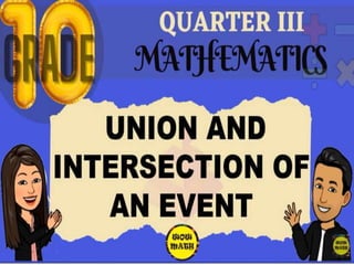 Lesson 1:
“Sample Spaces, Subsets, and
Basic Probability”
Math 2 Unit 9 - Probability
 