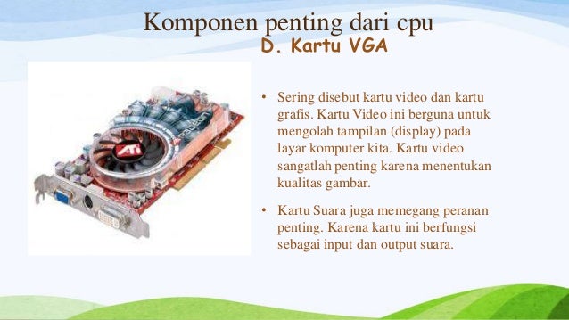  Ppt komponen komputer sri paramudita x ad2