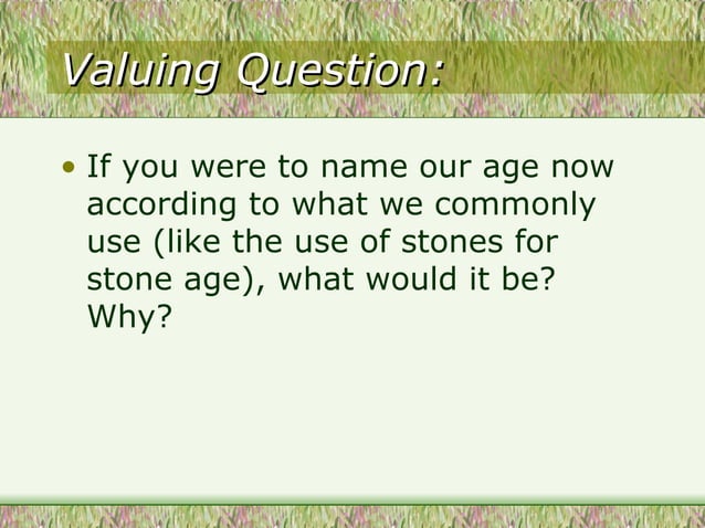 Powerpoint stone age | PPT
