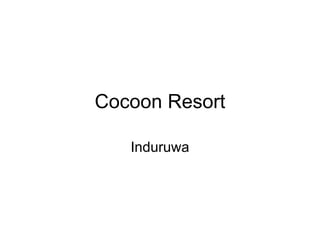 Cocoon Resort, Induruwa - Sri Lanka