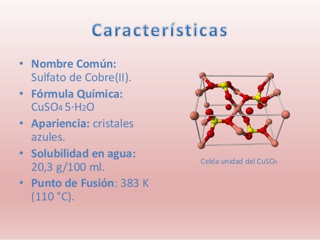 Cristalización Sulfato de Cobre (II)