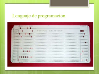 Mi Lenguaje de Programacion