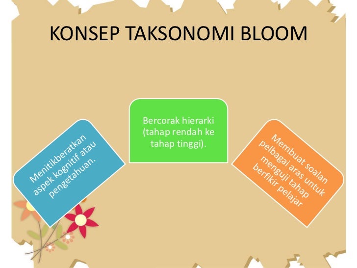 Taksonomi bloom dan domain krathwohl