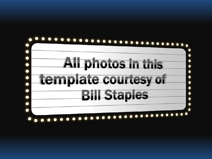 movie marquee template
