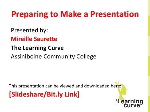 preparing to make a presentation