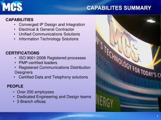 MCS Power Point | PDF