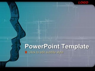 PowerPoint Template Click to edit subtitle style 