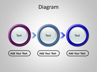 Diagram
Add Your Text Add Your Text Add Your Text
Text Text Text
 