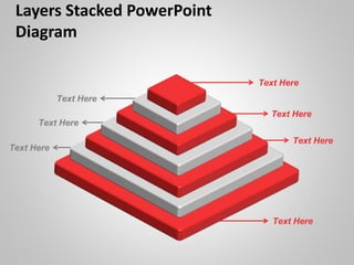 Text Here
Text Here
Layers Stacked PowerPoint
Diagram
Text Here
Text Here
Text Here
Text Here
Text Here
 