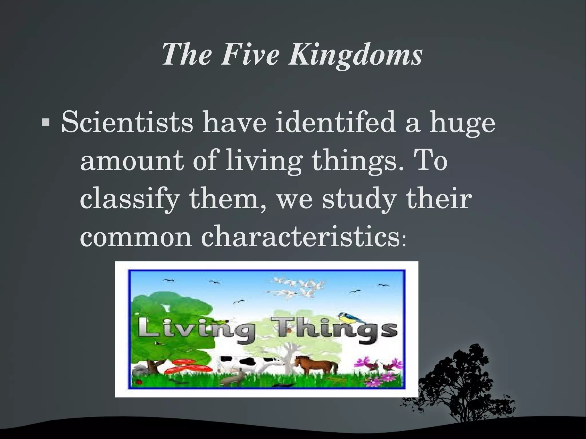 Classification of Living Things PPT
