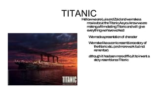 TITANIC ,[object Object]