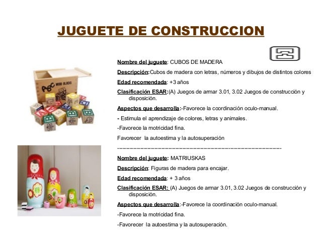 manual para armar un juguete