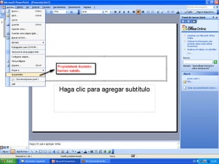 Power point tutoriala