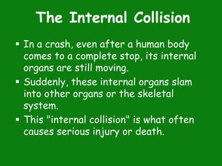 powerpoint presentation on Vehicle crash Analysis | PPT