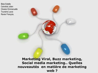 Free Powerpoint Templates Marketing Viral, Buzz marketing, Social media marketing.. Quelles nouveautés  en matière de mark...