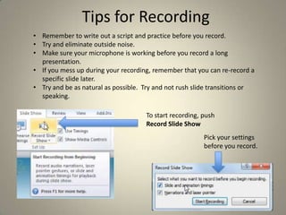 Powerpoint: Video and Audio | PPTX