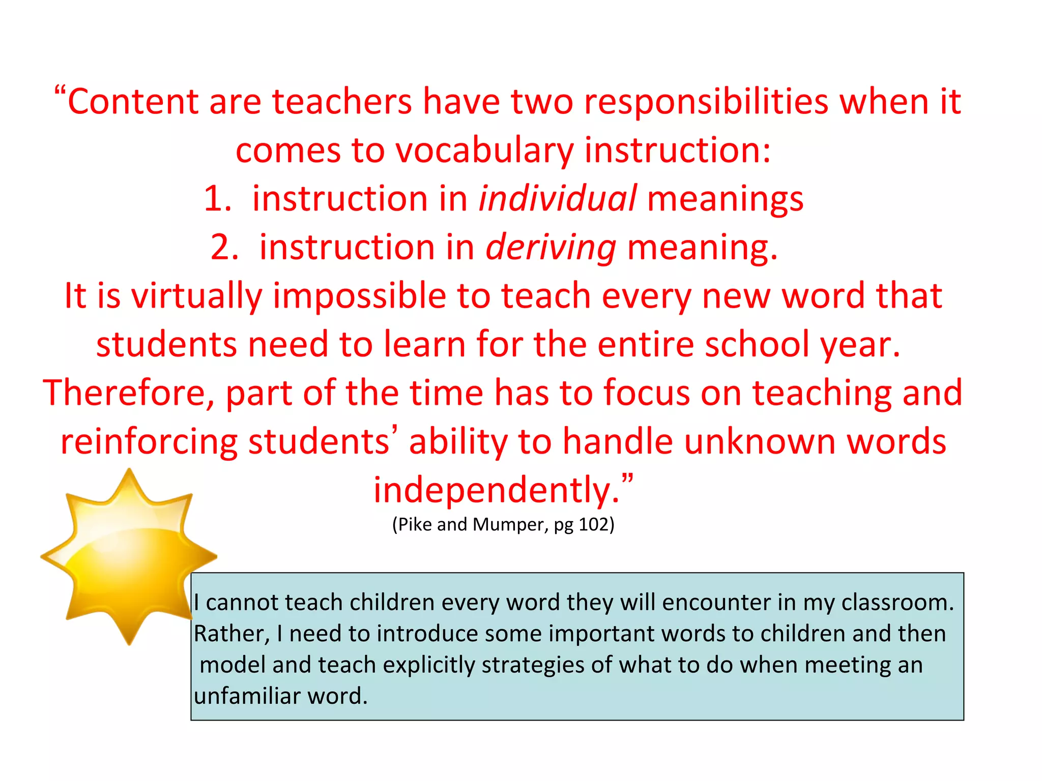 Power point vocabulary | PPT