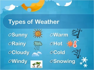 Powerpoint weather | PPT