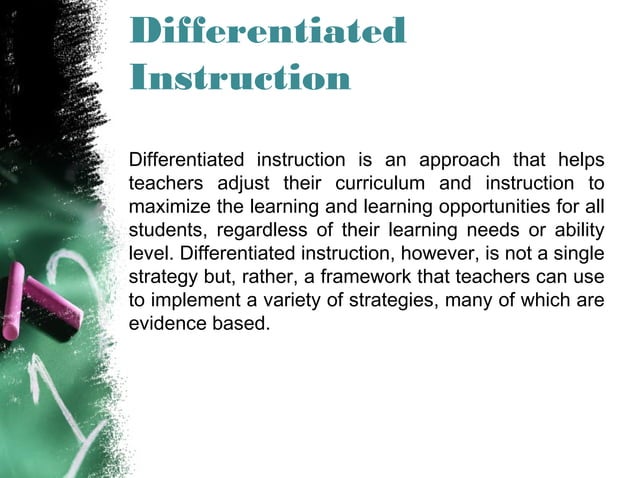 Differentiating Instruction | PPT