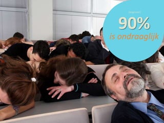 90%
is ondraaglijk
(ongeveer)
 