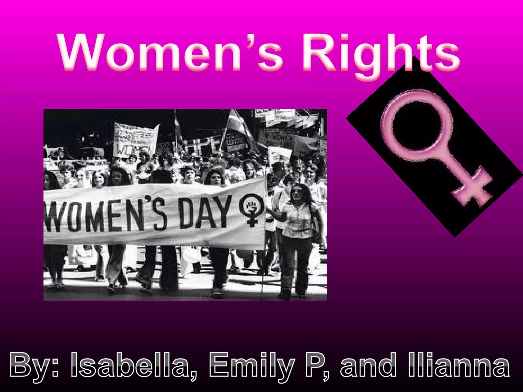 Women's Rights | PPT
