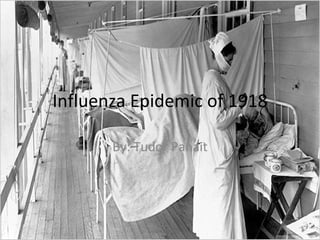 Influenza Epidemic of 1918 By: Tudor Panait 