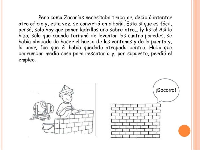 Los oficios de Zacarías