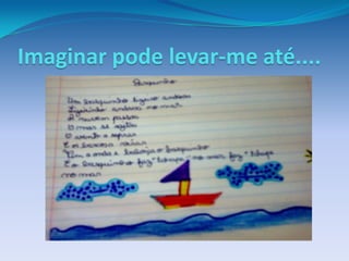 Imaginar pode levar-me até....
 