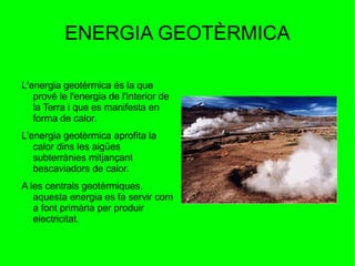 INCONVENIENTS Modificació de l'ecosistema ( vegetació, fauna i clima) per la construcció de les preses. 