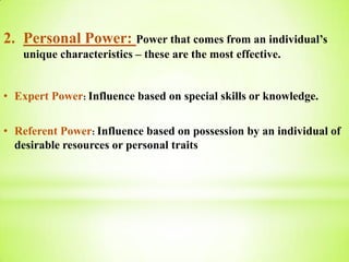 Power & politics | PPTX