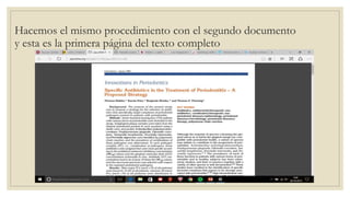 Hacemos el mismo procedimiento con el segundo documento
y esta es la primera página del texto completo
 