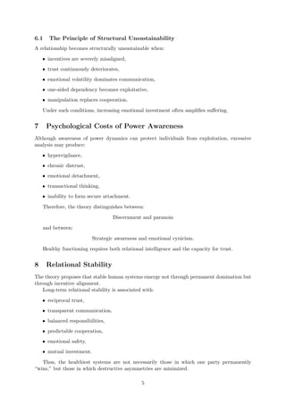 Dynamic Relational Power Theory: Understanding Human Interaction ...