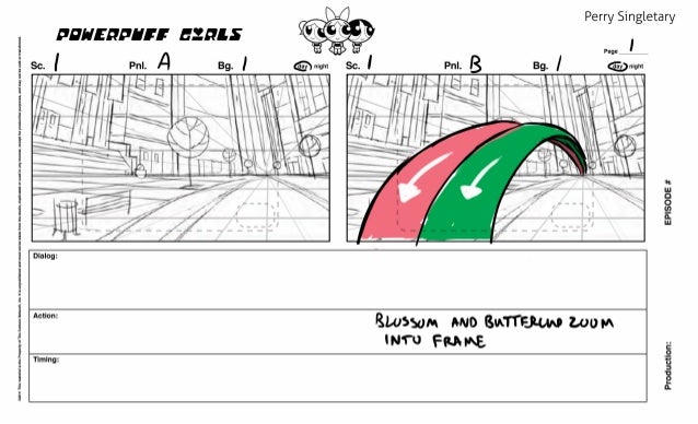 Powerpuff Girls Storyboard Test Powerpuff Girls Storyboard Test