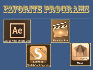 Favoriteprograms
 