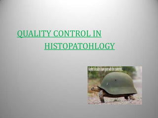 quality control in clinical pathology | PPTX