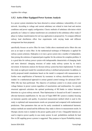 report on the Power quality | PDF