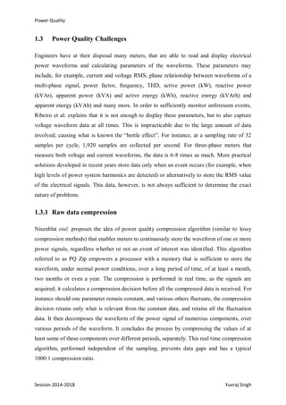 report on the Power quality | PDF